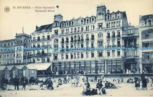 R609012 Ostende Hotel Splendid F Walschaerts