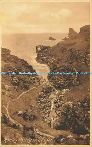 R604327 Tintagel Rocky Valley F Frith No 69670