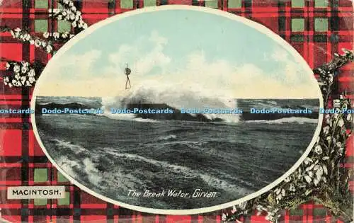 R606487 Macintosh Break Water Girvan Tartan Series No 4132 Philco Series 1918