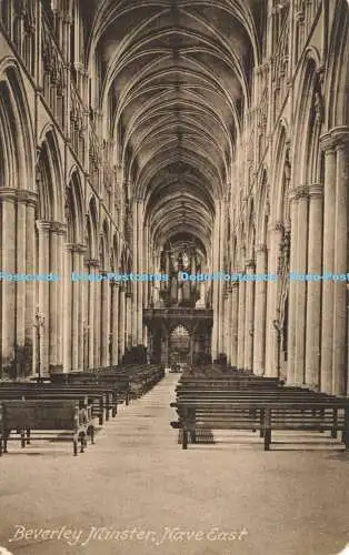 R604355 Beverley Minster Nave East Frith No 68179