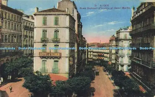 R609106 Alger Rues Dumont d Urville et Henri Martin