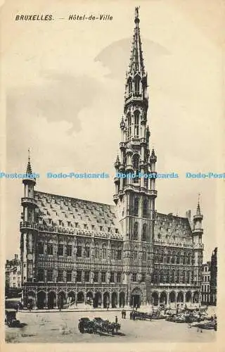 R604411 Bruxelles Hotel de Ville H P