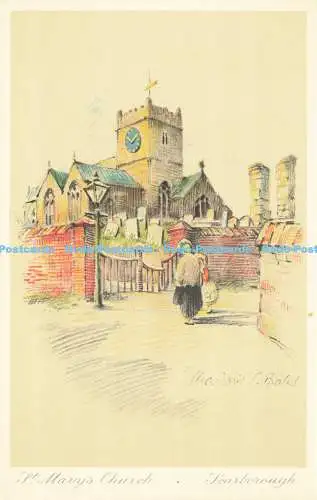 R604424 Scarborough St Mary Church Britische Kunst Marjorie C Bates