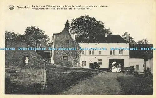 R609125 Waterloo Hougoumont The Farm the Chapel and the Corpses Well Nels Ern Th