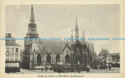 R609134 Nordfrankreich Kirche St Martin in Roubaix