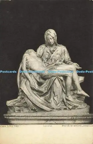 R604446 Roma S Pietro Pieta di Michelangelo F und C 2746