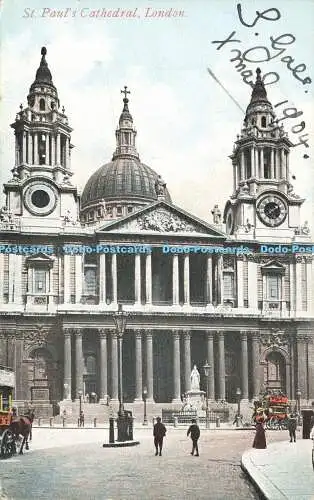 R604468 London St Paul Cathedral National Series 1904