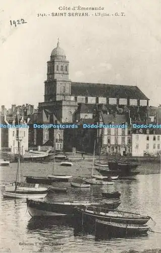 R604482 Saint Servan L Eglise G T 1922