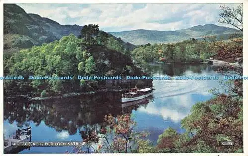 R609198 At Trossachs Pier Loch Katrine A D Henderson Mastercolour Serie