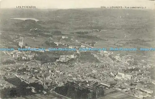 R606652 Les Pyrenees 304 Lourdes Vue panoramique M T I L