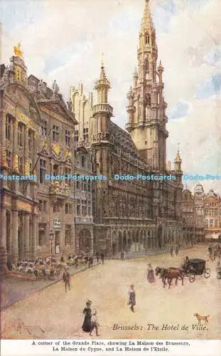 R604524 Brüssel The Hotel de Ville A and C Black Series No 8 G W T Omond