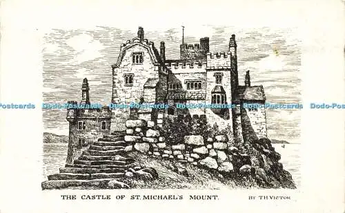 R609213 The Castle of St Michael Mount T H Victor