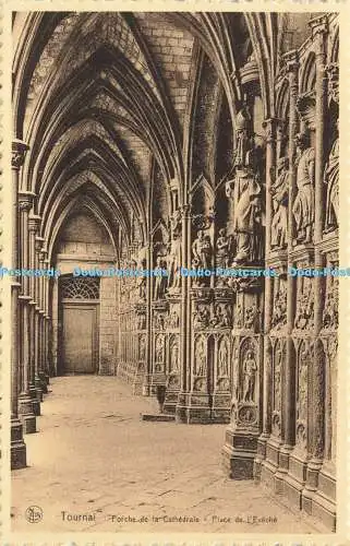 R604543 Tournai Porche de la Cathedrale Place de l Eveche Nels Ern Thill No 28