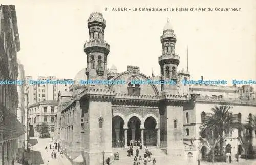 R609231 Alger La Cathedrale et le Palais d Hiver du Gouverneur A F