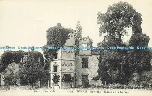 R606681 Cote dEmeraude 1148 Dinan Environs Ruines de la Garaye E L D