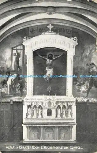 R611353 Cowfold St Hugh Klosteraltar im Kapitelsaal Photochrom 1905