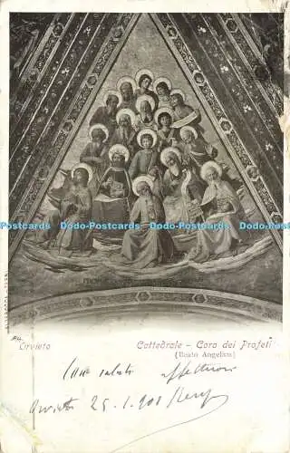 R611360 Orvieto Cattedrale Coro dei Profeti Alterocca Terni Beato Angelico