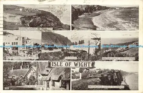 R606694 221 Isle of Wight 1952 Multi View