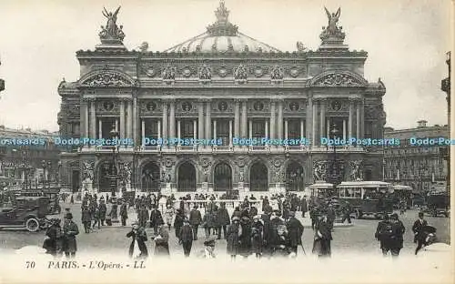 R609252 Paris L Opera LL 70 Levy et Neurdein Reunis