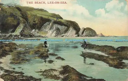 R606703 Beach Lee on Sea Wellington Serie G und P 1912