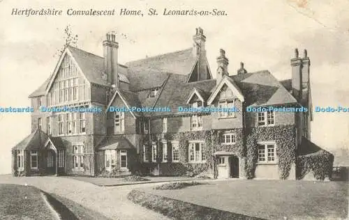 R606706 Hertfordshire Rekonvaleszenzhaus St Leonards on Sea 1906