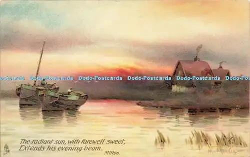 R606713 Strahlende Sonne mit Abschiedssüße verlängert seinen Abendstrahl Milton Tuck Con