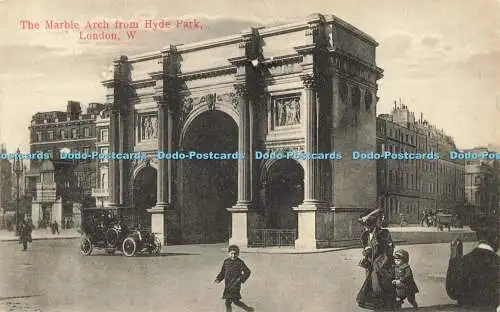 R609275 London W The Marble Arch from Hyde Park William Whiteley 1931