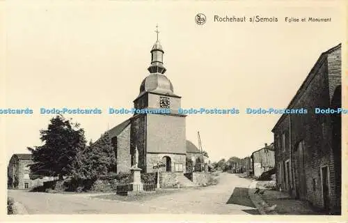 R606727 Nels Rochehauts Semois Eglise et Monument J Willeme Godard Tabac Semois