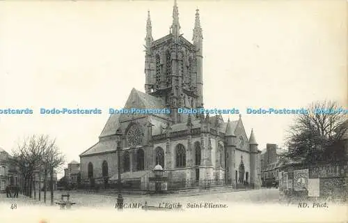 R606739 48 Fecamp LEglise Saint Etienne ND Phot Neurdein