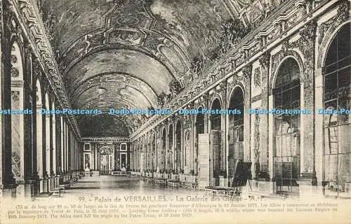 R609299 Palais de Versailles La Galerie des Glaces A Papeghin