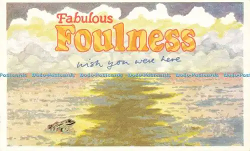 R609309 Fabulous Foulness Wish You Were Here Dodo Doomsday Karten 1980