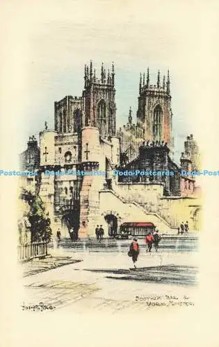 R611424 Bootham Bar und York Minster E T W Dennis Dennis Etchette Serie Joseph