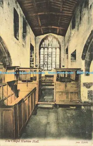 R604656 Haddon Hall The Chapel J Welch 1906