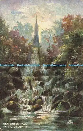 R604658 Berlin Der Wasserfall im Victoria Park Tuck Oilette Postkarte 162 B 1907