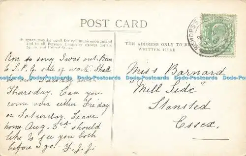 R604659 Harefield Church Weihwasser Stoup Coles 1909