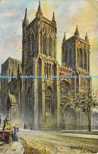 R604661 Bristol Cathedral S Hildesheimer Serie Nr 5283 Arthur C Payne 1905