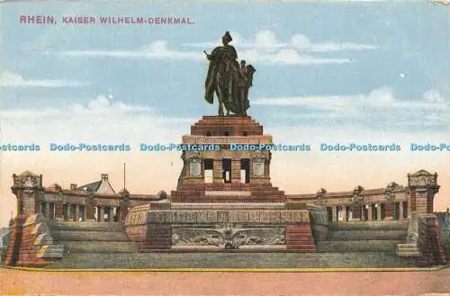 R611498 Rhein Kaiser Wilhelm Denkmal Nr 8532