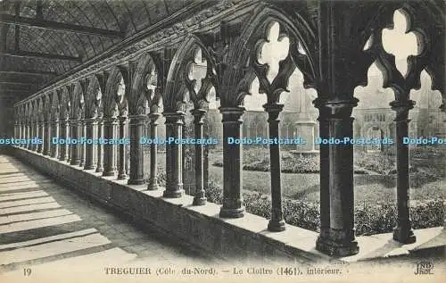 R609391 Treguier Cote du Nord Le Cloitre 1461 interieur Neurdein Freres ND Phot