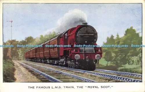 R611513 The Famous L M S Train The Royal Scot Valentine