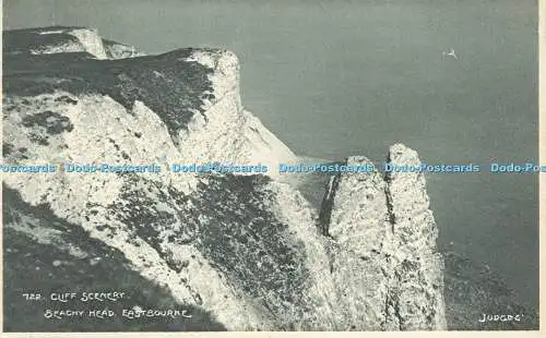 R609405 Eastbourne Beachy Head Cliff Scenery Judges 722 in Photogravure