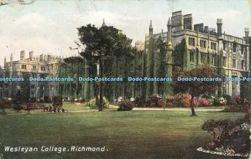 R611542 Richmond Wesleyan College M und L 1910