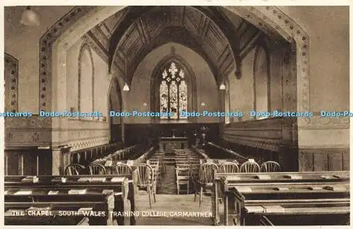 R611547 Carmarthen South Wales Training College The Chapel D Williams Myrddin Se