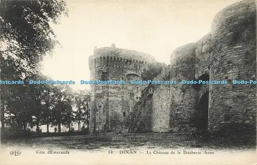 R606881 Cote dEmeraude 58 Dinan Le Chateau de la Duchesse Anne E L D