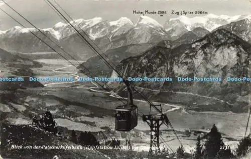 R611557 Blick von der Patscherkofelbahn Kopfstation ins Oberinntal K T V Chizzal