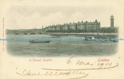 R611565 London St Thomas Hospital Stengel 1901