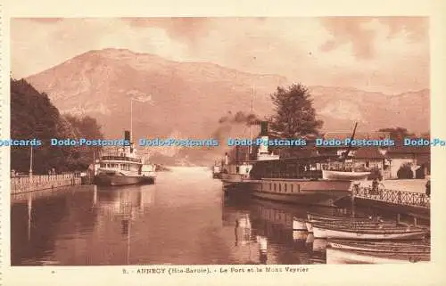 R609477 Annecy The Savoie le Port et le Mont Veyrier L Fauraz