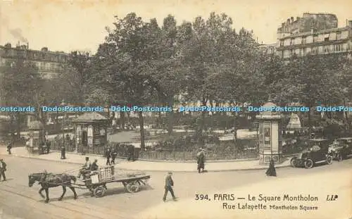 R611589 Paris Rue Lafayette Montholon Square LIP J Cormault