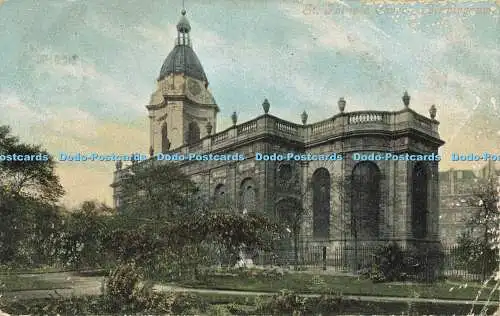 R606922 St Philips Church Birmingham Valentines Series 1904