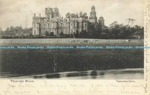 R611627 Thoresby House Valentines Serie 1904