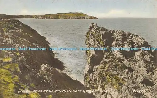 R611677 Wylfa Kopf von Penrhyn Rocks Cemaes Bay Valentine Collo Farbe 1956